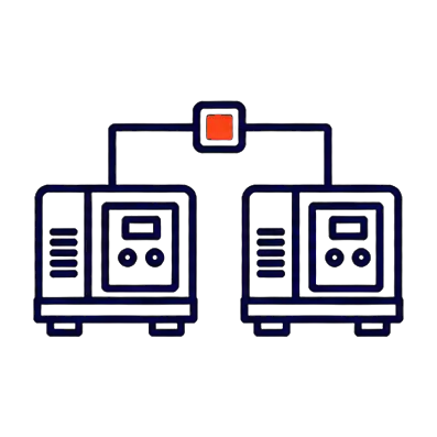 Generator paralleling systems icon