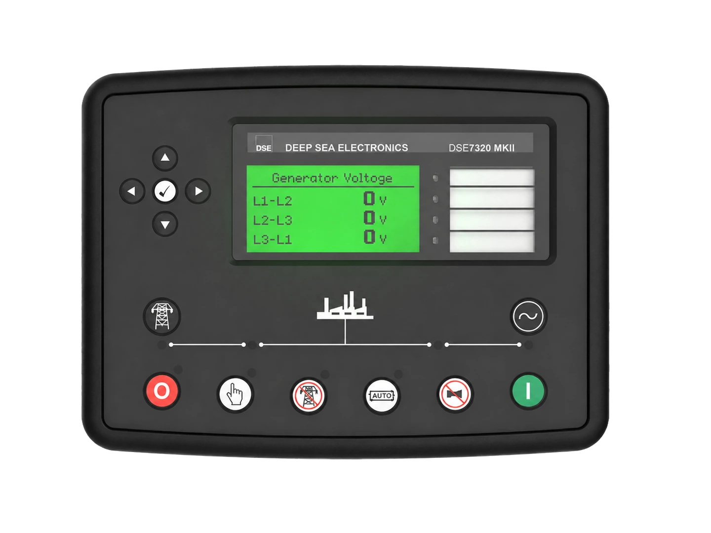 Deep Sea Electronics generator control panel